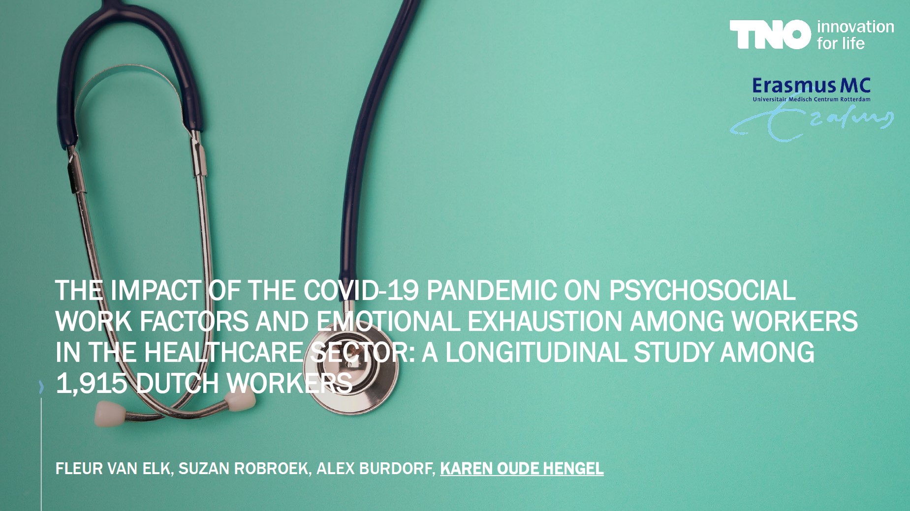 The impact of the COVID-19 pandemic on psychosocial work factors and ...